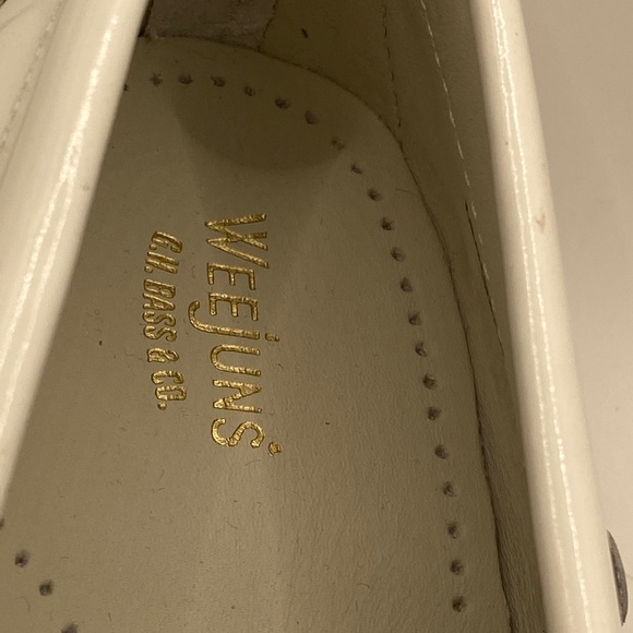 Weejuns Size 5 1/2 Women’s New Without Tag White Penny Flora Loafer - Picture 5 of 8